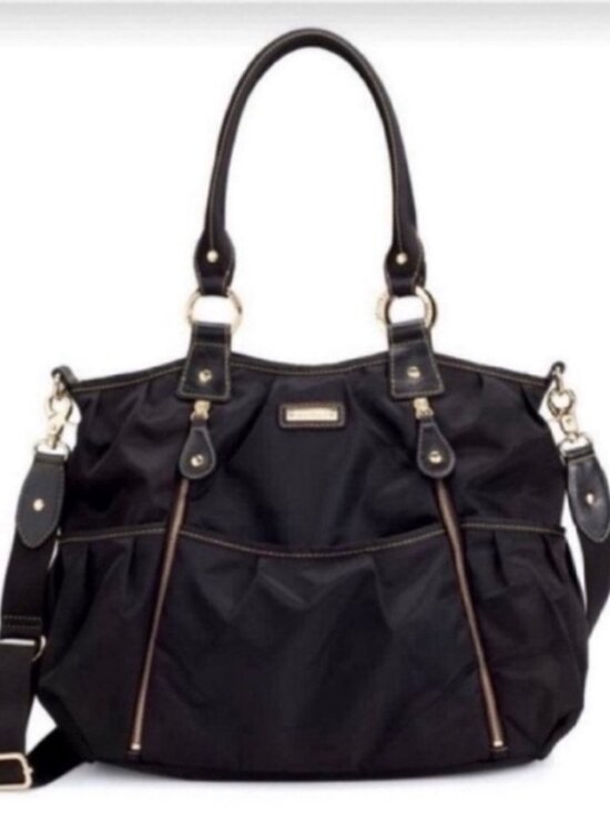 Storksak Handbags - Storksak Bag Olivia Baby Bag Diaper Bag Black